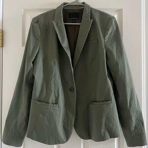 banana republic | size 14 women’s army green blazer | suit jacket